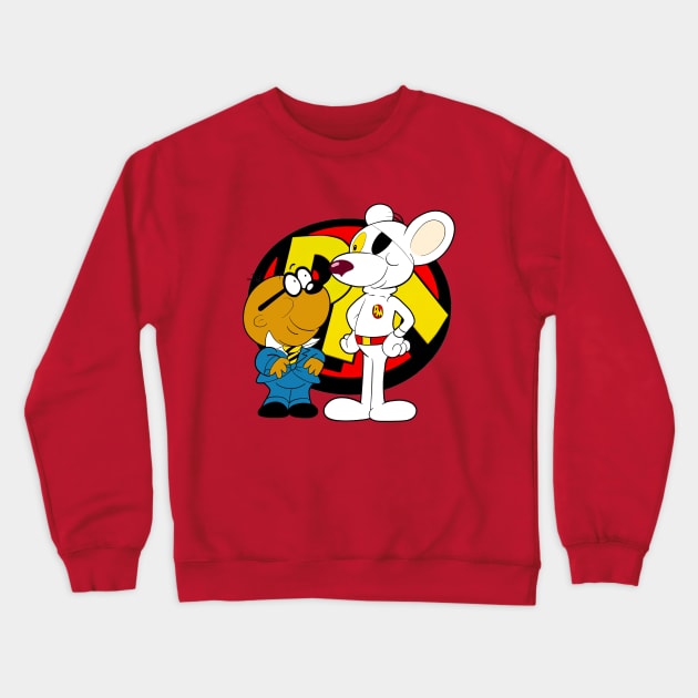 Danger Mouse Crewneck Sweatshirt by Pop Fan Shop